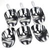 Aluminium Scoops 140ml/5oz Each - Set of 6