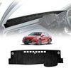 Luxury 3D Dash Mat Pad Cover Non-Slip for Toyota Camry 2018-2024 Microfiber Leather