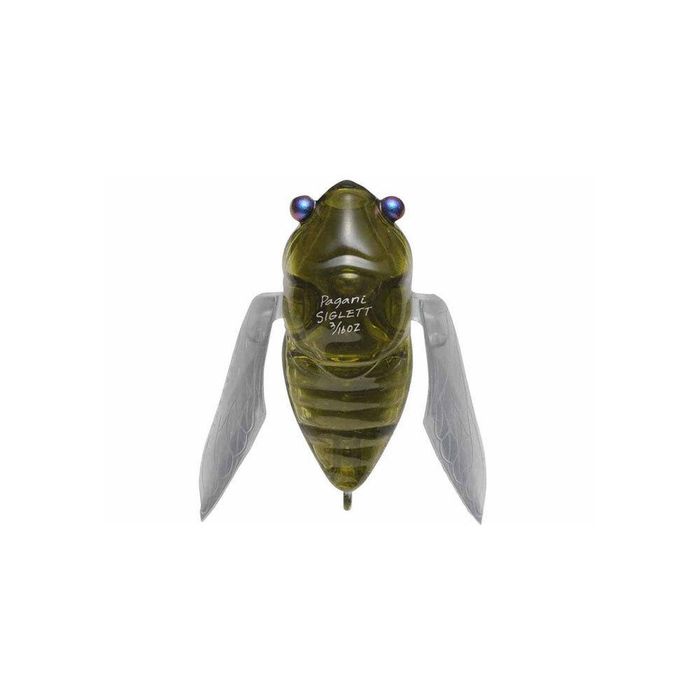 Megabass Siglett 36mm Cicada Topwater Surface Fishing Lure Avocado