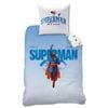 Superman Fly Cotton Quilt Cover Set - Single Bed Size