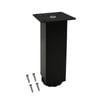 Adoored 40 x 40 x 150mm Black Square Table Leg
