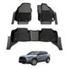 AUSGO Double-Layer Car Floor Mats for Toyota Corolla Cross 2022-Onwards All-Weather Floor Liners