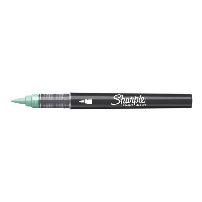 Sharpie Green Creative Water-Based Acrylic Marker Brush Tip Lake
