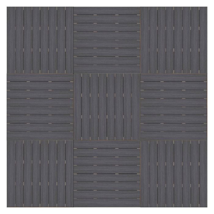 Good Times Decking 130-220 x 3432 x 3432mm Ironwood Ekodeck 9 Module Kit