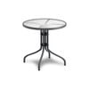 ALFORDSON Grey 60cm Round Side Table