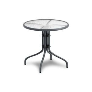 ALFORDSON Grey 60cm Round Side Table