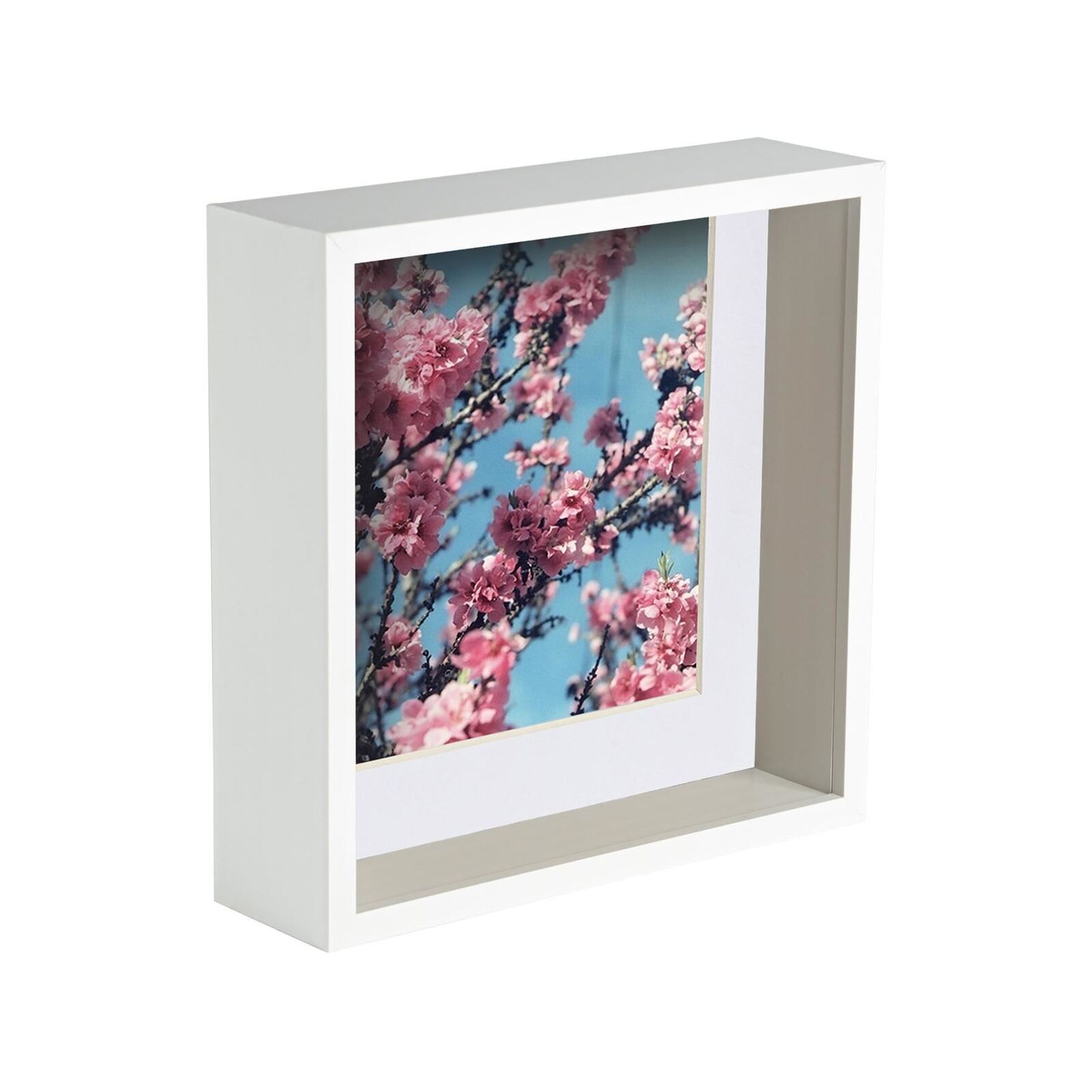 Nicola Spring Bildmontage, Packung Mit 20 Stück – Für 8x10 Rahmen, Innenmaß 5x7, Weiß