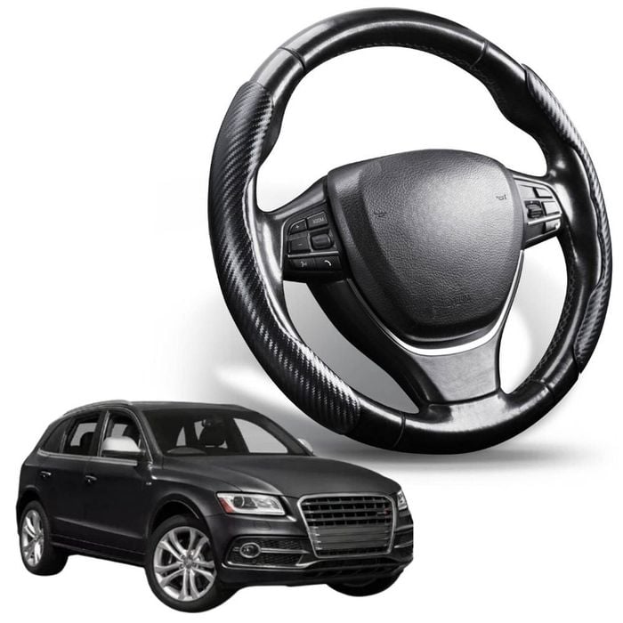 Segmented Steering Wheel Cover for Audi Q5 SQ5 2017 - Current FY