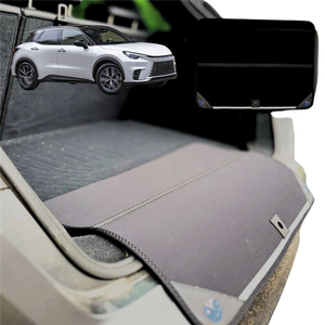 Rear Cargo Boot Bumper Protector for Lexus LBX 2024 - Current - XL  (98 x 55) - Black