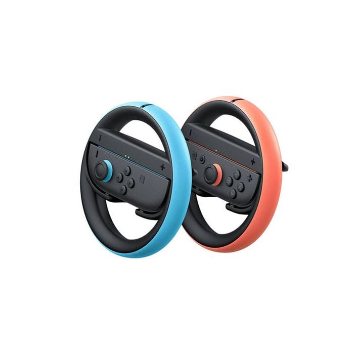 Nintendo Switch 2 Joy Con 2 Wheel Pair (Light Blue / Light Red)