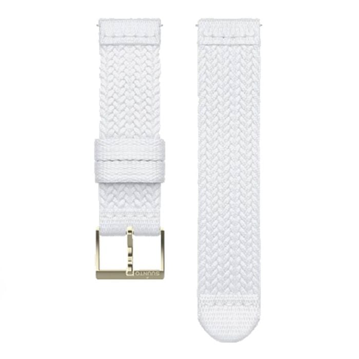 Suunto 20mm Athletic 5 Textile Strap - White Gold S