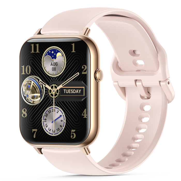 Bluetooth Smart Watch LCD BT Blood Pressure Heart Rate