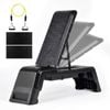 Advwin Multifunctional Aerobic Deck, Exercise Step Platform With Weight Bench, Cord, Adjustable Dumbbell Bench