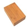 NNETM Natural Bamboo Yoga Block Non-Slip Fitness (Brown)