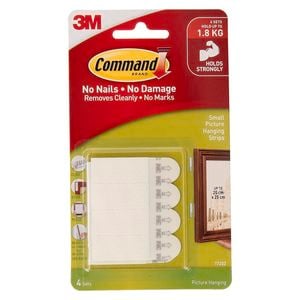 Command™ Small Picture Hanging Strips