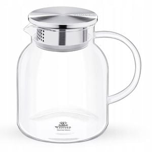 Wilmax England Thermo 1000ml Bell Shape Jug w/ Stainless Steel Lid