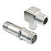 Heater Hose Fitting Kit, 3/4" Barb Straight & 5/8" Barb 90 Degree, Chevy
