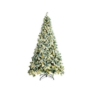 Tinseltown Led Christmas Tree 1.8m White Snow Flocked
