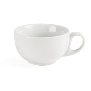 Olympia Coffee Cups Whiteware White 200ml 12 Pack Porcelain Commercial Tableware