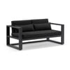 Santorini 2 Seater Outdoor Aluminium Lounge