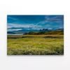 Green Grass Lands with Blue Sky   Print 100% Australian Made 150 x 100cm  (Stretched)