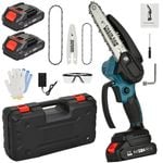 Advwin 6/4 inch Mini Chainsaw for Tree Branch Cutting, Pruning, Gardening