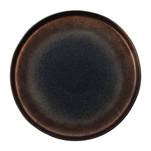Olympia Ochre Flat Plates Porcelain Crockery 220mm Pack of 6