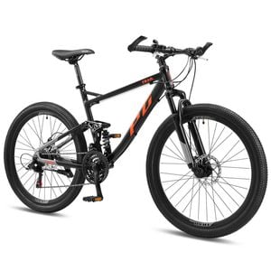 Progear Trail Dual Suspension MTB 26*17" in Black Ember