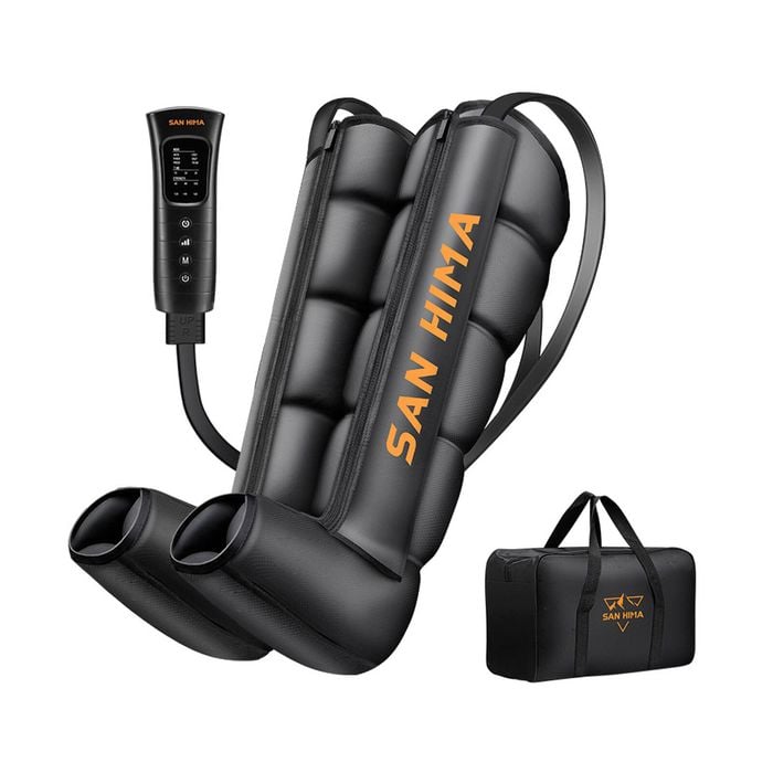 San Hima Air Compression Recovery Boots Full Leg Massager For Circulation Large