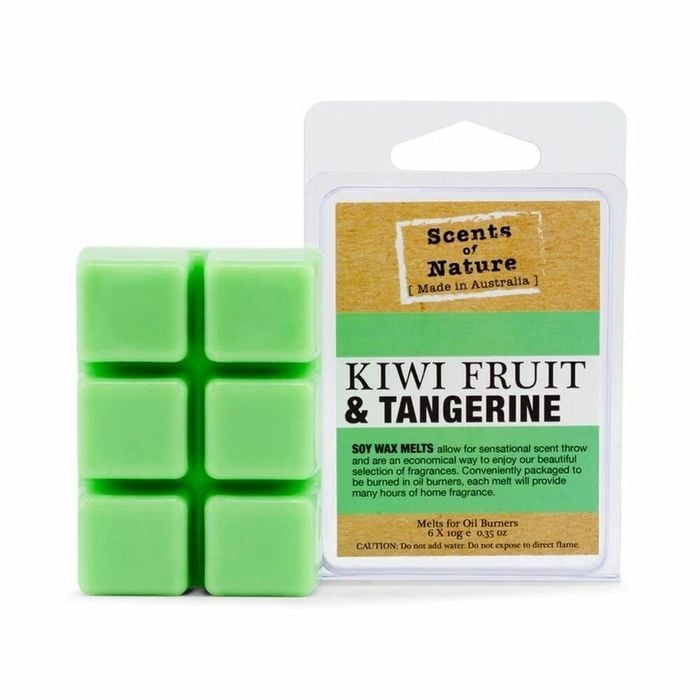 Scents of Nature by Tilley Soy Wax Melts - Kiwifruit & Tangerine