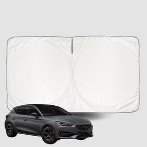 Windscreen Sun Shade for Cupra Leon Mk4 (KL1/KL8)2020-Current Universal Fit Window Visor UV Block