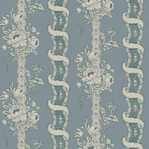 Wallpaper Trader Alexandra Wallpaper Roll 10.05m X 53cm, Light Blue