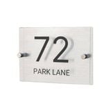 Numero Customisable Address Sign