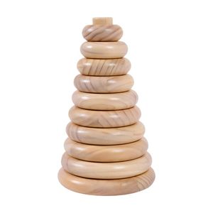 Montessori Interactive Wooden Stacker