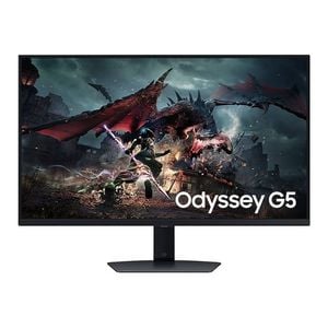 Samsung Odyssey G50d 32" Qhd Ips 1ms 180hz Displayhdr 400 G-sync Compatible Gaming Monitor [ls32dg502eexxy]