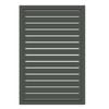 Sector Panel Fencing 1.5m x 900mm Slate Grey Slatted Gate