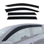 AUSGO Luxury Weather Shields for Toyota RAV4 2006-2012 Weathershields Window Visors Wind Deflectors
