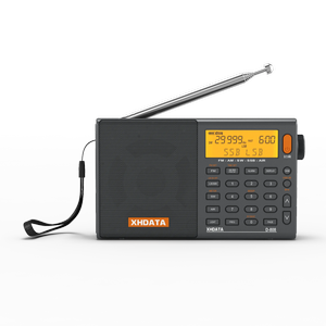 Full Band Am/fm/sw/mw Radio Receiver Grey