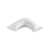 Dreamaker Cotton Cover Quilted Pillow Protector - V Shape