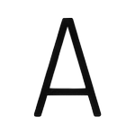 Sandleford 75mm Black Zone Letter W/3M Tape
