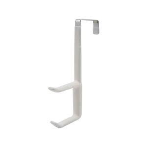Adoored Double White Over-The-Door Deco Hook