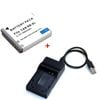 Battery Plus Charger For Nb-6l Canon Powershot Sx280 Hs Sx540 Hs Sx600 Hs Camera