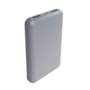 Laser 5000mAh Powerbank Silver