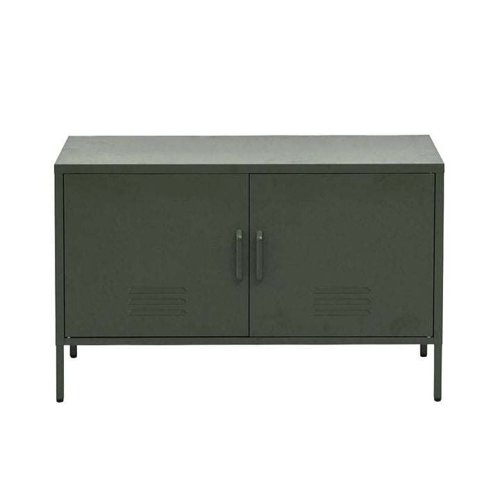 Artiss Buffet Sideboard Metal Cabinet - Base Green