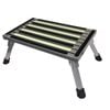 Aluminium Folding Caravan Step Portable With Glow In The Dark Luminescent Strips