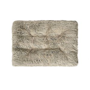 Happy Tails 91 x 68 x 8cm Beige Large Plush Pet Mat