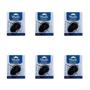 6pk Malli Hat Making Elastic Stretch Craft Cord Thread Millinery Wire 1.5mm X 4m