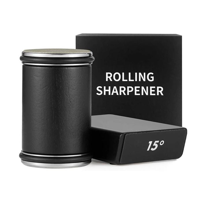 Catzon Tumbler Knife Sharpener 15&20 Degree For Kitchen-black