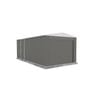 Absco Structures 3.0 x 5.96 x 2.3m Woodland Grey Highlander Roller Door Garden Shed