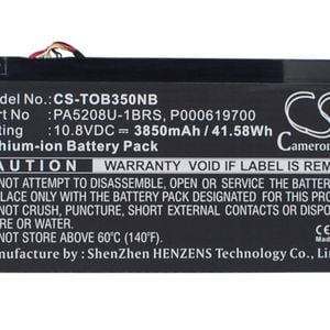 Cameron Sino Pa5208u-1brs, P000619700 Battery Replacement [cs-tob350nb]